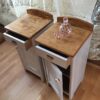 IMG_7292 PRODÁNO Noční stolky s bílou lazurou
