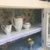 PRODÁNO Závěsná starožitná skříňka Art-deco
