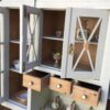 PRODÁNO Starožitná závěsná skříňka po renovaci